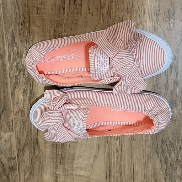 Converse Chuck Taylor All Star Women's Knot Slip Crimson Pulse/White 560674c - Picture 3 of 7